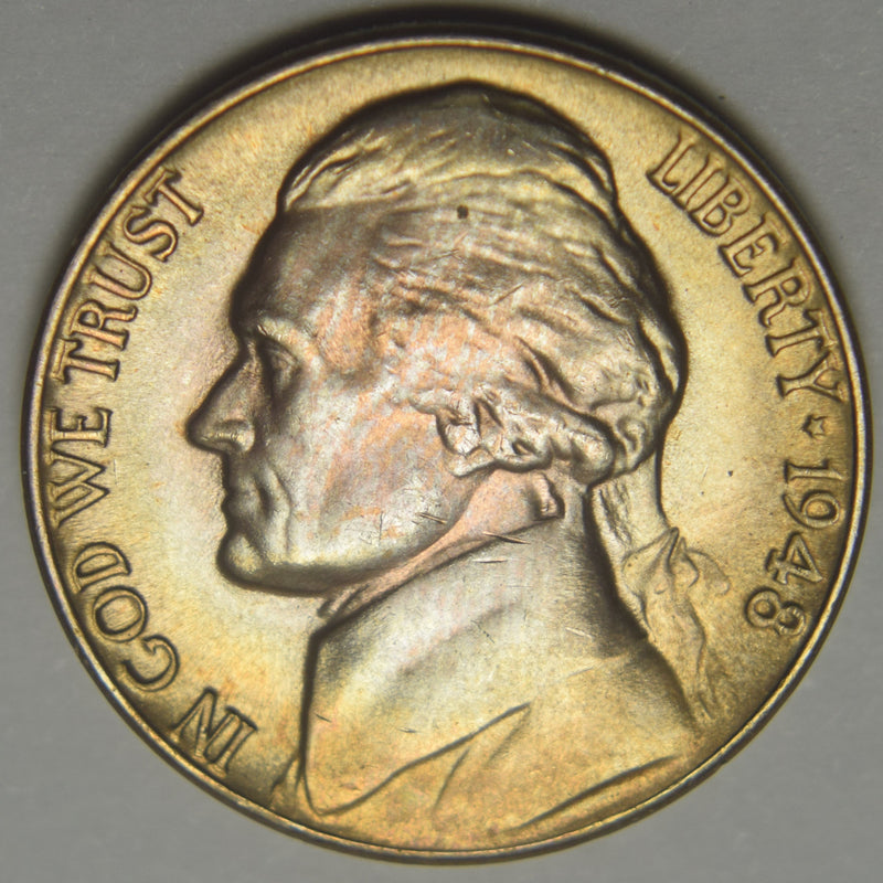 1948-D Jefferson Nickel . . . . Brilliant Uncirculated