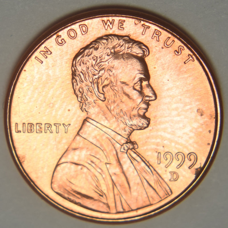 1999-D Lincoln Cent . . . . Brilliant Uncirculated