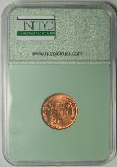 1945-S Lincoln Cent . . . . NTC MS-66 RD
