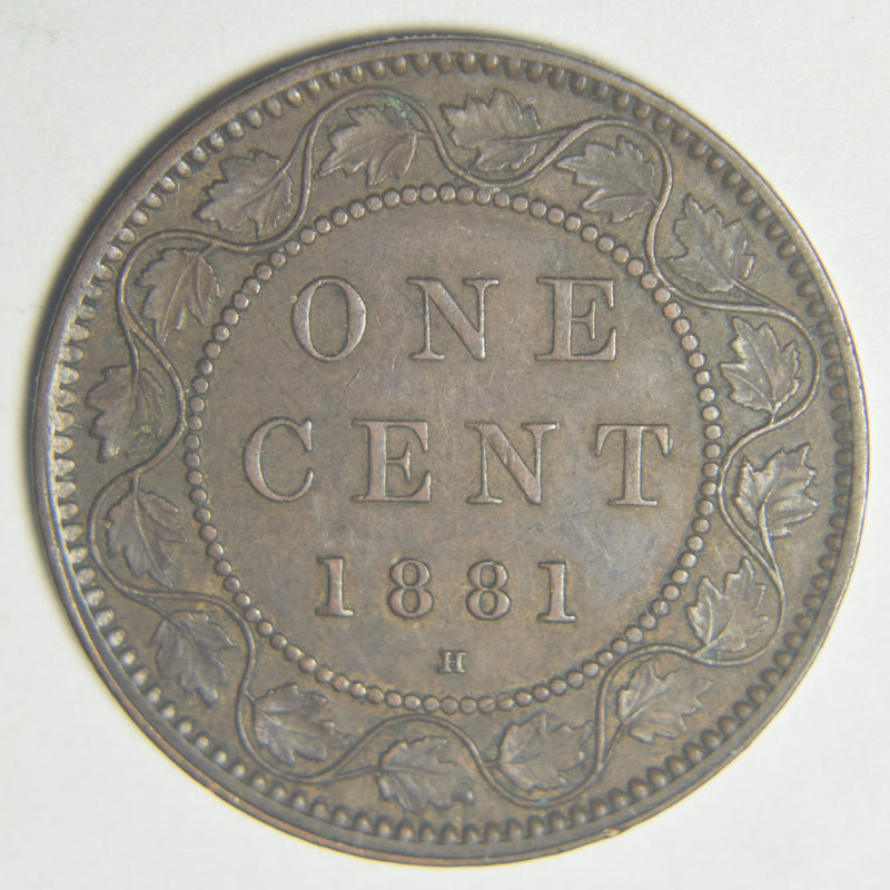 1881-H Canadian Cent . . . . XF/AU