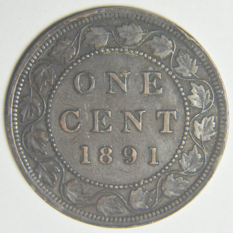1891 Canadian Cent . . . . Very Fine