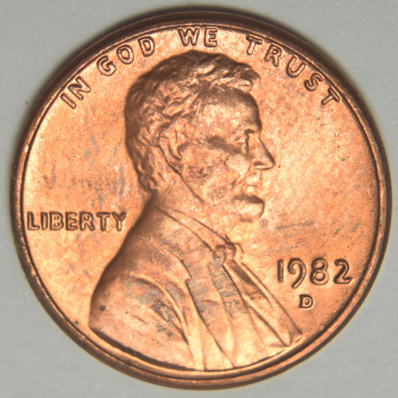 1982-D Lincoln Cent . . . . Brilliant Uncirculated
