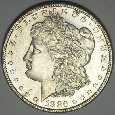 1880-S Morgan Dollar . . . . Choice BU Reverse Color!