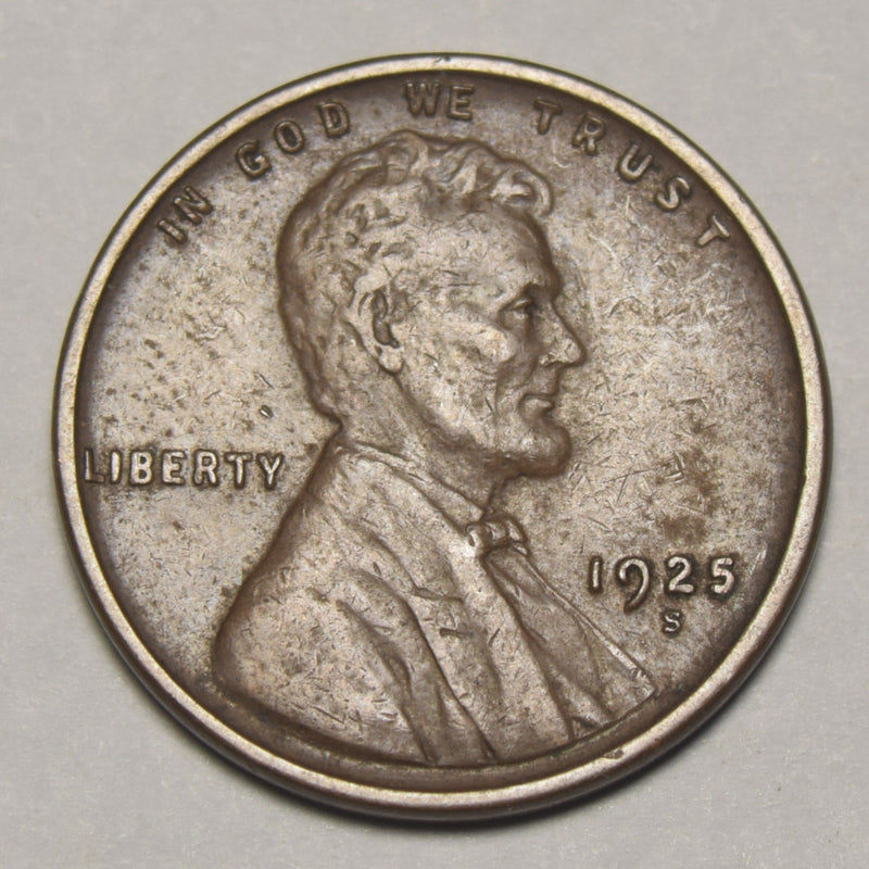 1925-S Lincoln Cent . . . . Choice About Uncirculated