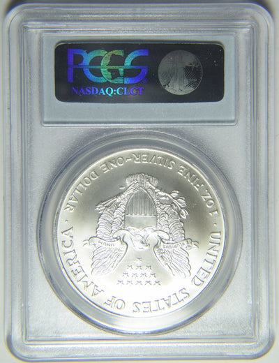 2002 Silver Eagle . . . . PCGS MS-69