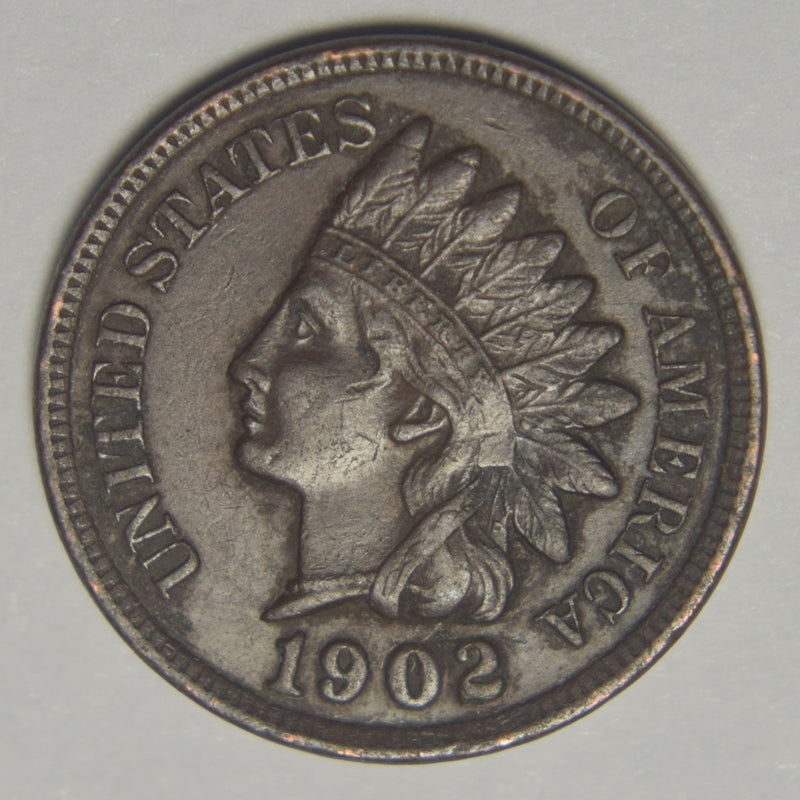 1902 Indian Cent . . . . XF corroded