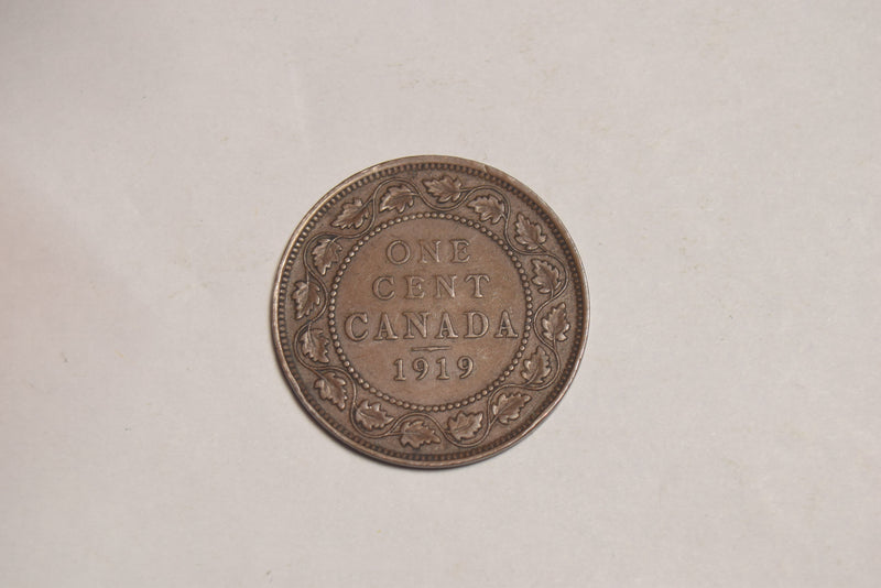 1919 Canadian Cent . . . . Extremely Fine