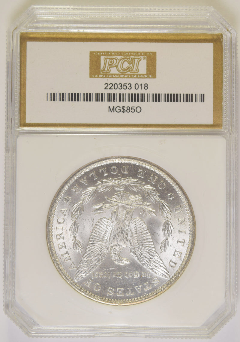 1885-O Morgan Dollar . . . . PCI MS-65