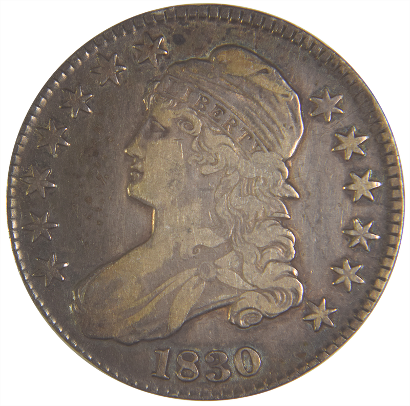 1830 Small 0 Bust Half . . . . Extremely Fine