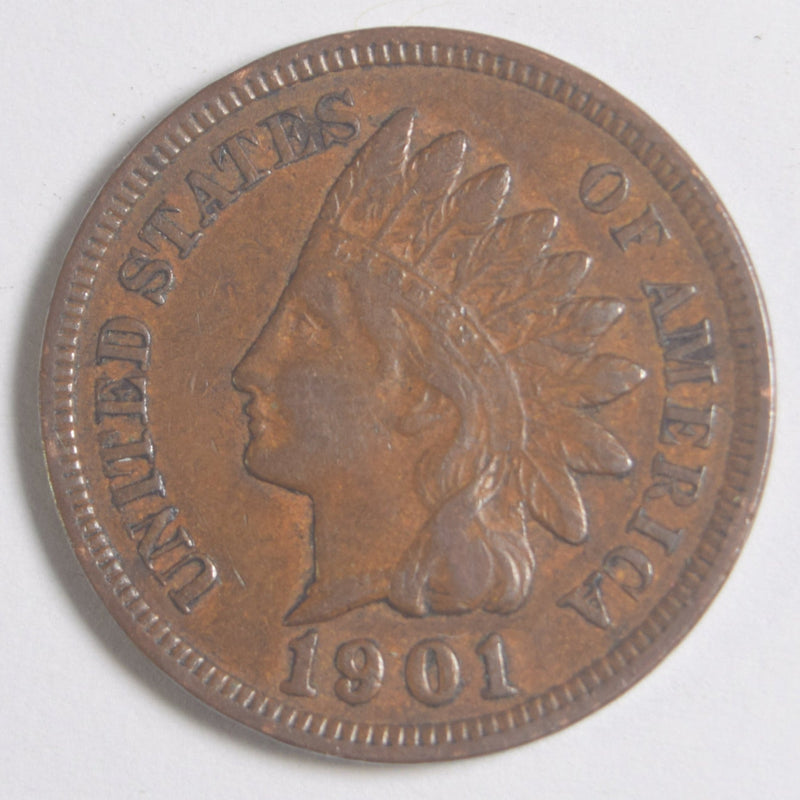 1901 Indian Cent . . . . XF/AU