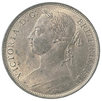 1890 British Penny . . . . Select BU Red/Brown