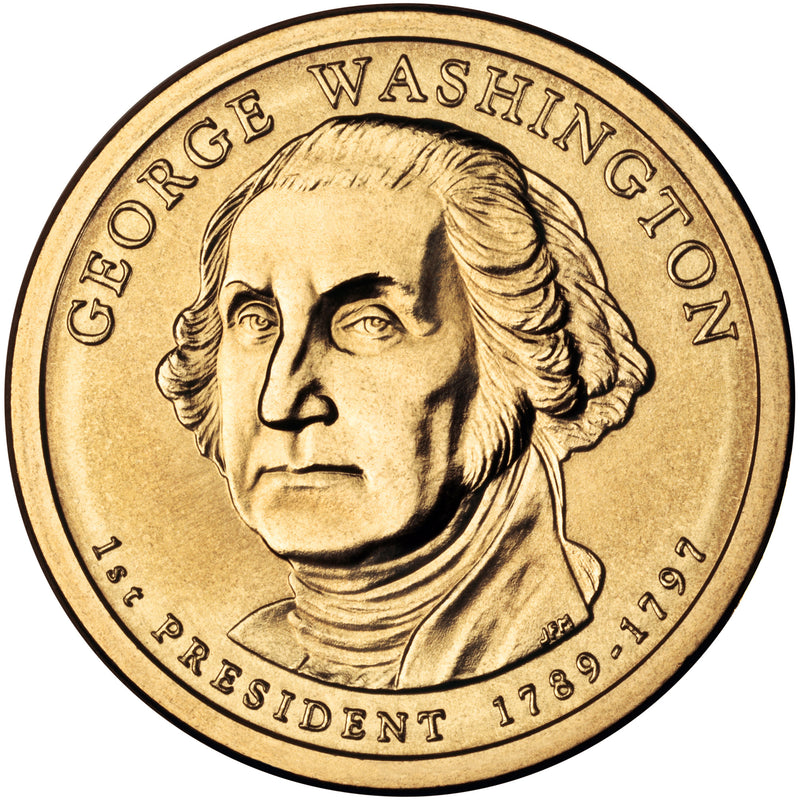 2007 Washington Presidential Dollar . . . . Choice Brilliant Uncirculated
