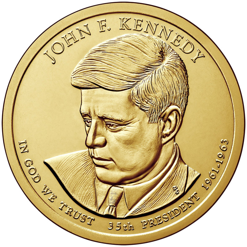 2015-PDS Kennedy Presidential Dollars . . . . Choice BU and Superb Proof