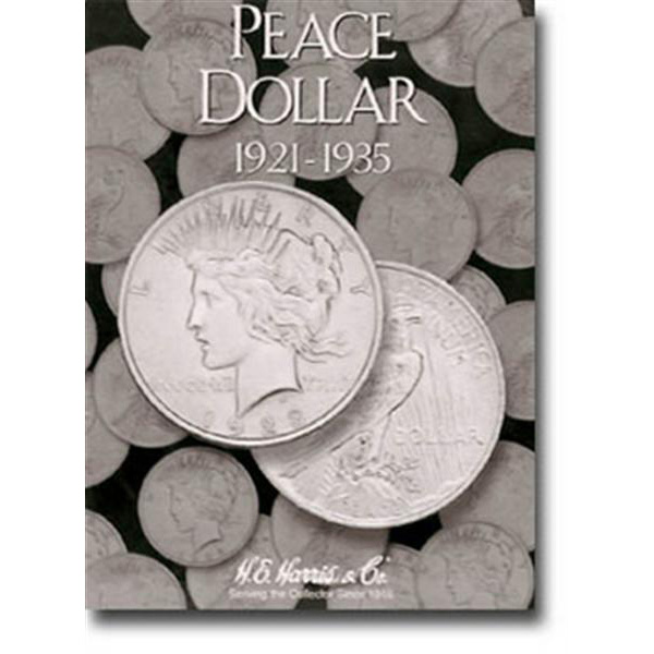 Peace Dollar Harris Coin Folder . . . . (1921 to 1935)