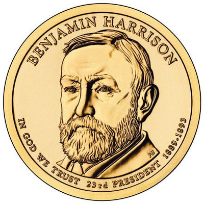 2012 Harrison Presidential Dollar Choice Brilliant Uncirculated