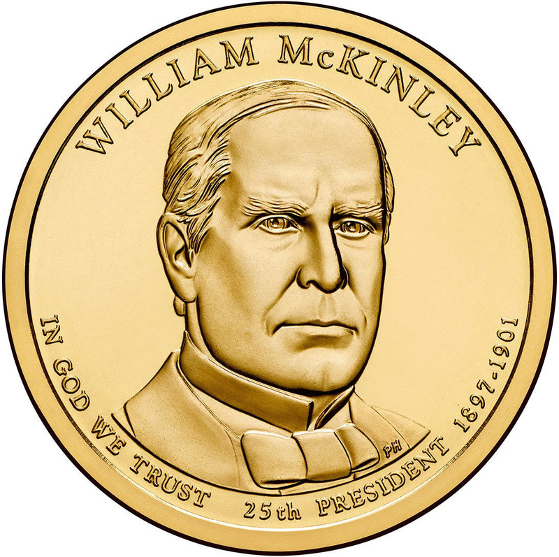 2013 McKinley Presidential Dollar Choice Brilliant Uncirculated