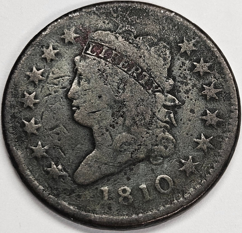 1810 Classic Large Cent . . . . Very Good
