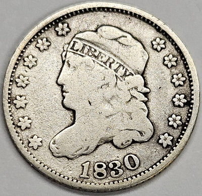 1830 Bust Half Dime Fine