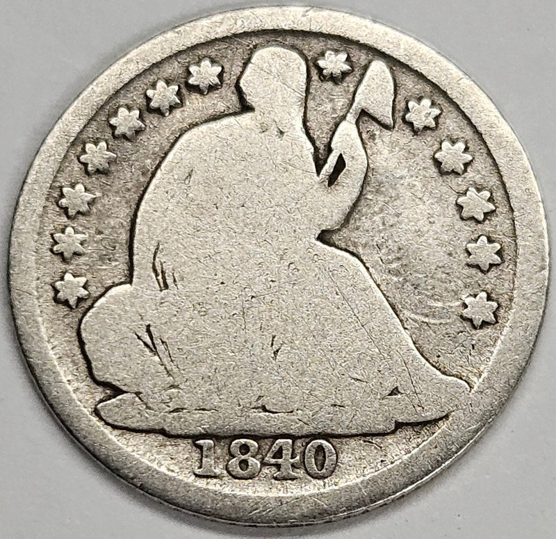 1840-O Seated Liberty Half Dime Good