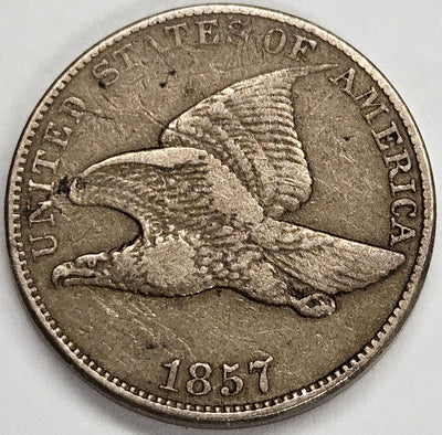 1857 Flying Eagle Cent Very Fine