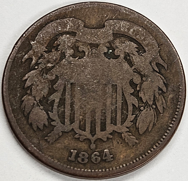 1864 Two Cent Piece . . . . Good