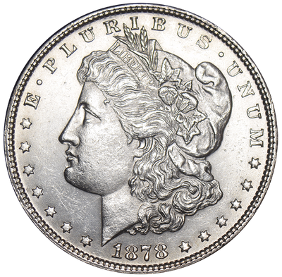 1878 7/8TF Morgan Dollar Choice Brilliant Uncirculated