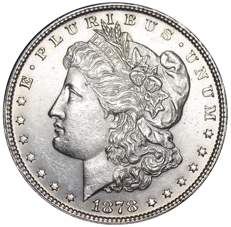 1878 7/8TF Morgan Dollar Choice Brilliant Uncirculated