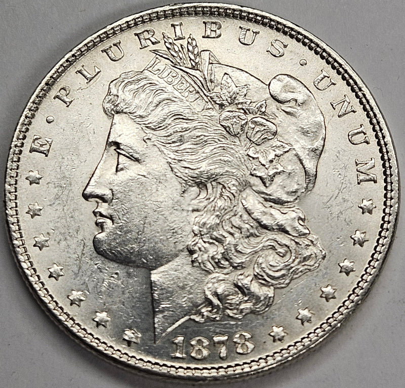 1878 7/8TF Morgan Dollar Select Brilliant Uncirculated