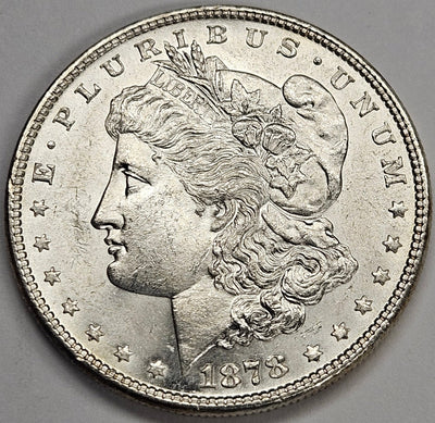 1878 7TF Morgan Dollar Select BU+