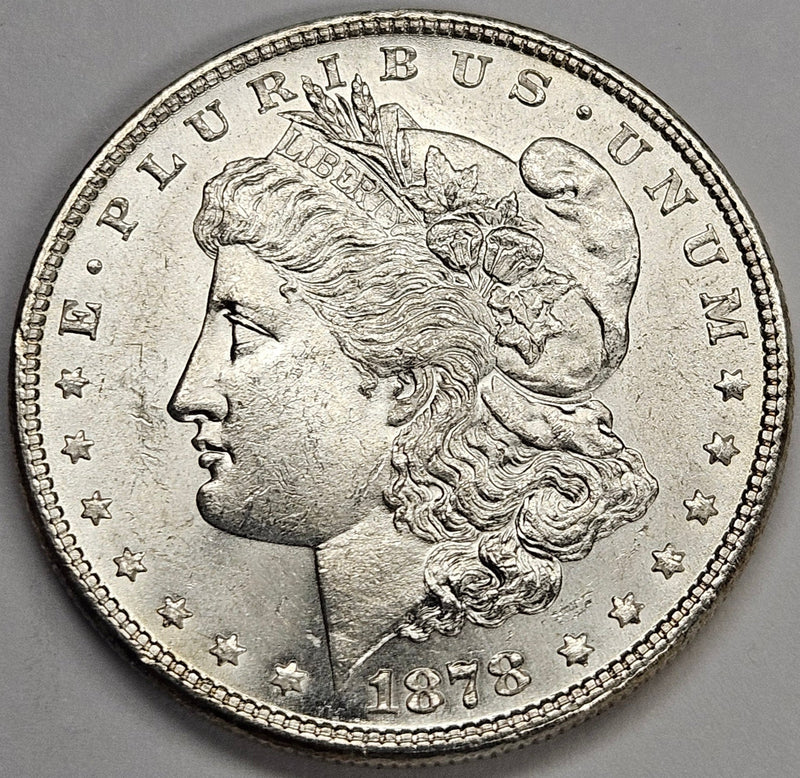1878 7TF Morgan Dollar Select BU+