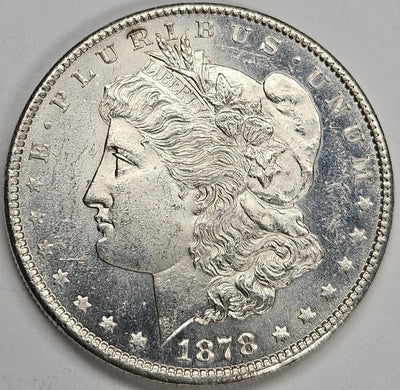 1878-S Morgan Dollar Select BU Prooflike