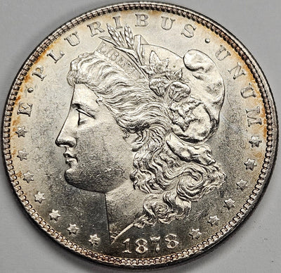 1878 7TF Morgan Dollar Choice Brilliant Uncirculated