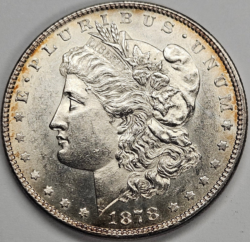 1878 7TF Morgan Dollar Choice Brilliant Uncirculated