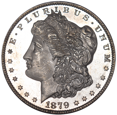 1879-S Morgan Dollar Gem BU Prooflike