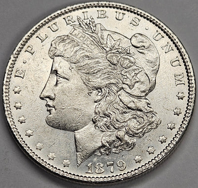 1879 Morgan Dollar Choice About Uncirculated