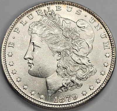 1879 Morgan Dollar Choice BU+