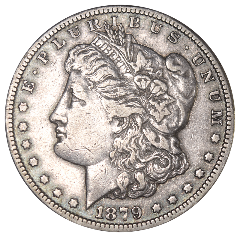 1879-CC Clear CC Morgan Dollar Extremely Fine