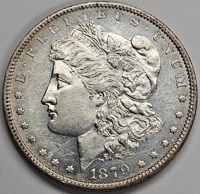 1879-O Morgan Dollar Choice AU Prooflike