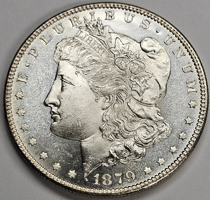 1879-S Morgan Dollar Choice BU+ Prooflike