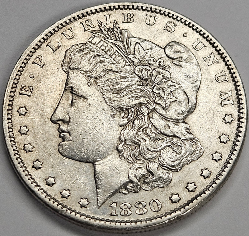 1880 Morgan Dollar . . . . Choice About Uncirculated