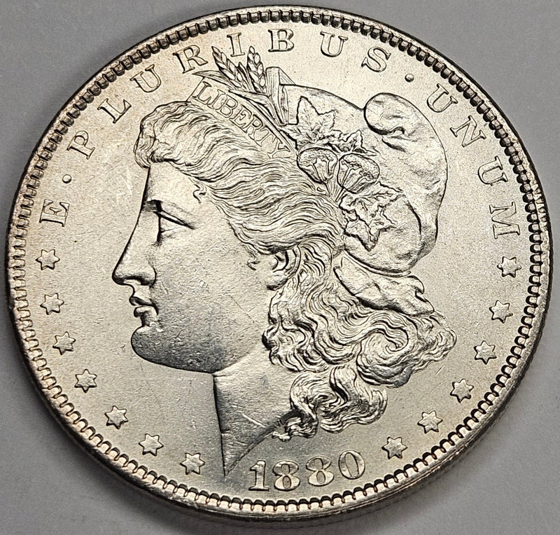 1880 Morgan Dollar Choice Brilliant Uncirculated