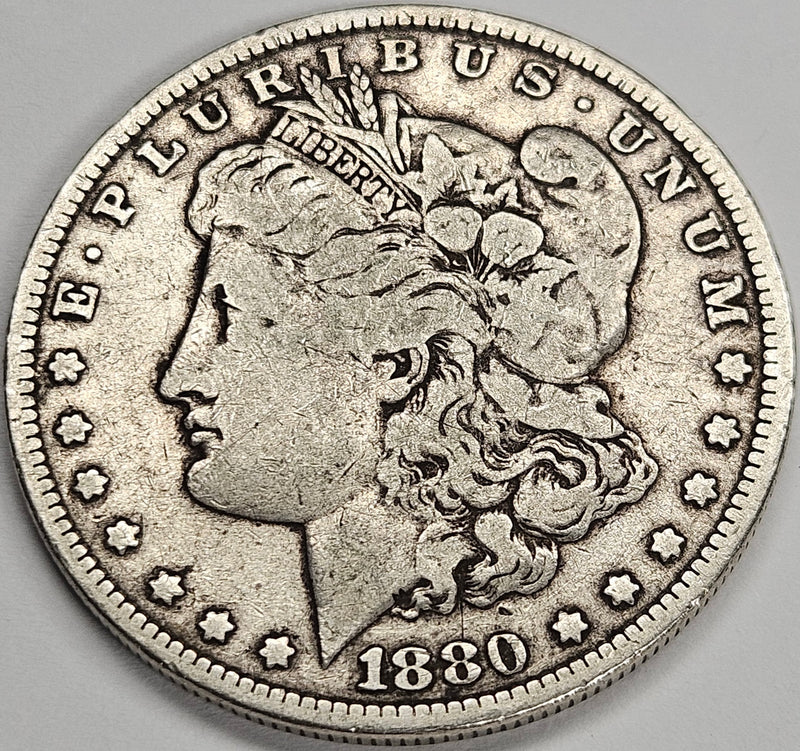 1880 Morgan Dollar . . . . Fine