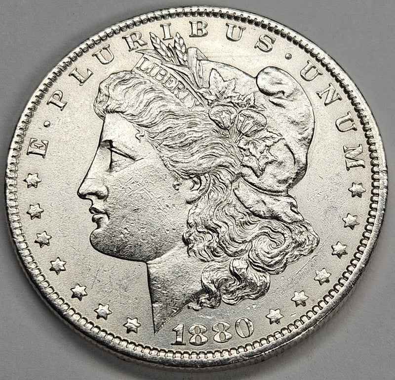 1880-O Micro o Morgan Dollar Select Brilliant Uncirculated