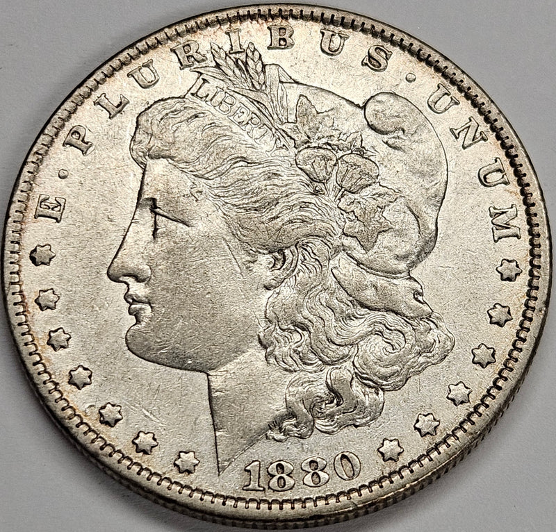 1880-O Micro o Morgan Dollar . . . . XF/AU