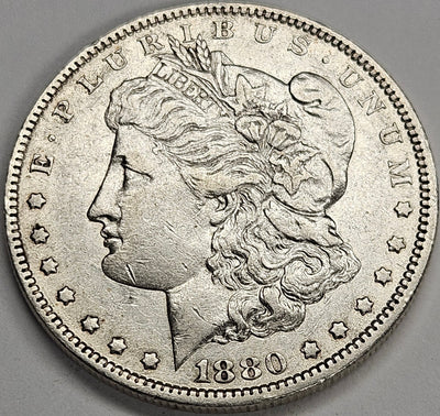 1880-O Micro o Morgan Dollar Extremely Fine