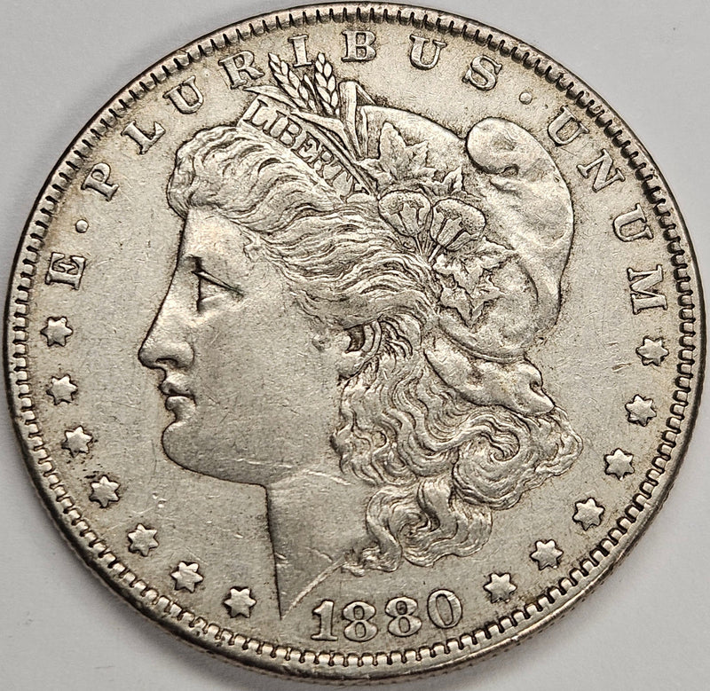 1880-O Morgan Dollar About Uncirculated