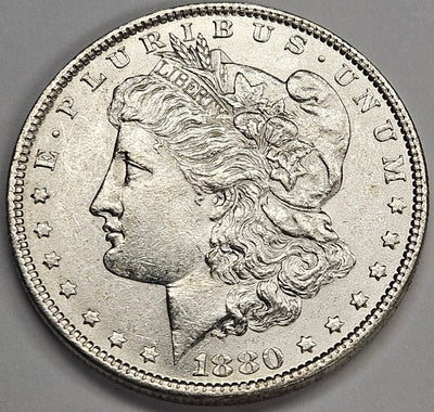 1880-O Morgan Dollar Choice About Uncirculated