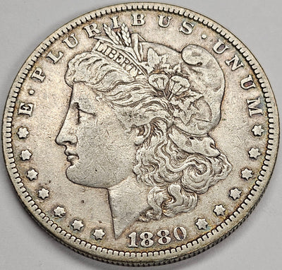 1880-O Morgan Dollar Very Fine