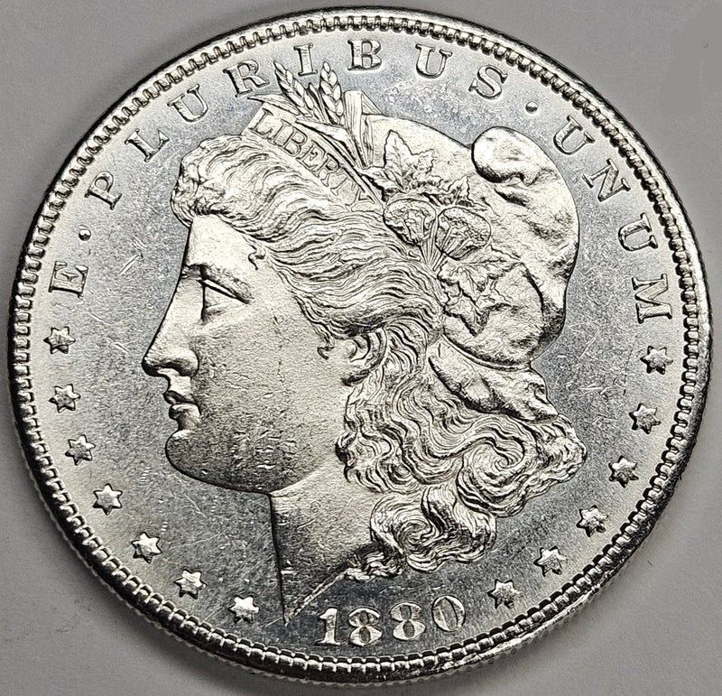 1880-S Morgan Dollar Choice BU Prooflike