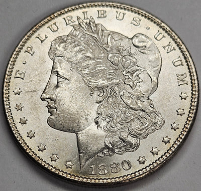 1880-S Morgan Dollar Choice Brilliant Uncirculated